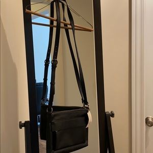 Black Universal Thread Crossbody Bag